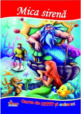 Carti de citit si colorat povesti - set 10 povesti