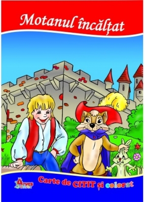 Carti de citit si colorat povesti - set 10 povesti