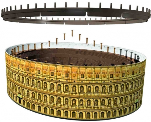Puzzle 3D Led Colosseum, 216 Piese Ravensburger
