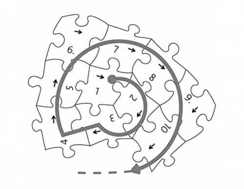 Puzzle 3D Luminos Glob Pamantesc, 180 Piese Ravensburger