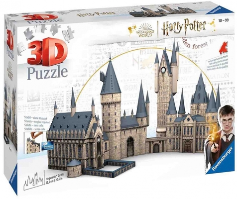 Puzzle 3D Castelul Harry Potter, 1080 Piese Ravensburger