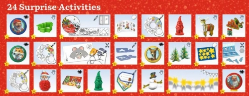 Calendar de Craciun - Diverse activitati Ravensburger