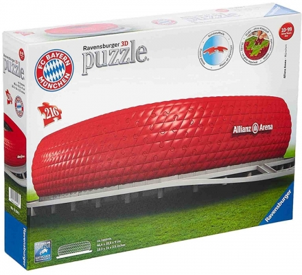 Puzzle 3D Allianz Arena, 216 Piese Ravensburger