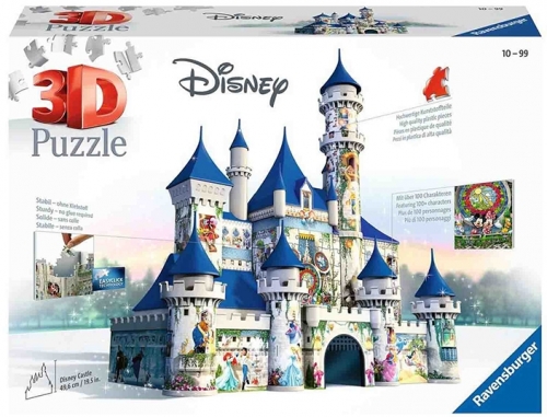 Puzzle 3D Castelul Disney, 216 Piese Ravensburger