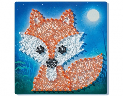 Set creativ cu ata, Urs Panda si Vulpe, Ravensburger