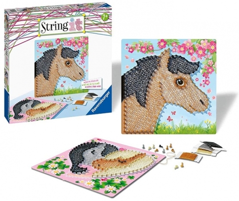 Set creativ cu ata, Cai, Ravensburger