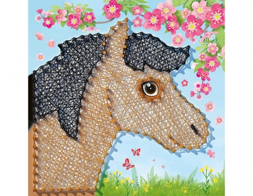 Set creativ cu ata, Cai, Ravensburger