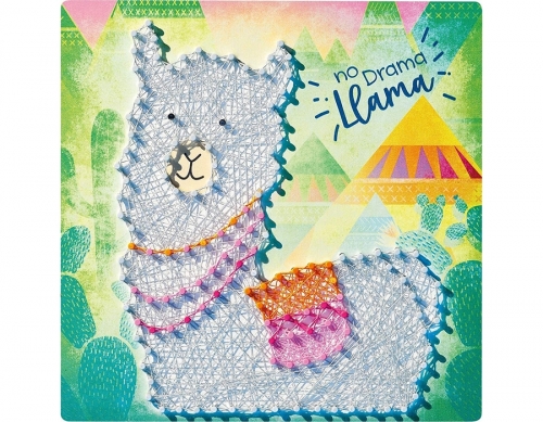Set creativ cu ata: Flamingo si Lama, Ravensburger