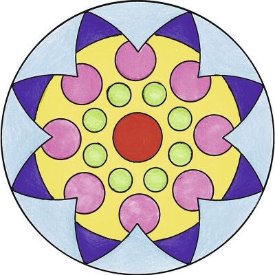 Set de creatie Mini Mandala clasic Ravensburger