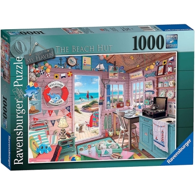 Puzzle Cabana la plaja, 1000 piese, Ravensburger 