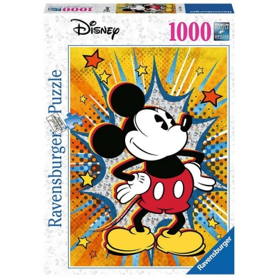 Puzzle Retro Mickey, 1000 piese, Ravensburger 