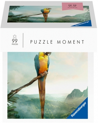 Puzzle Papagal, 99 piese, Ravensburger 