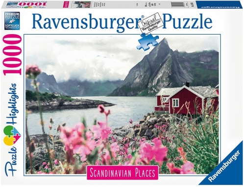Puzzle Lofoten Norvegia, 1000 piese, Ravensburger 