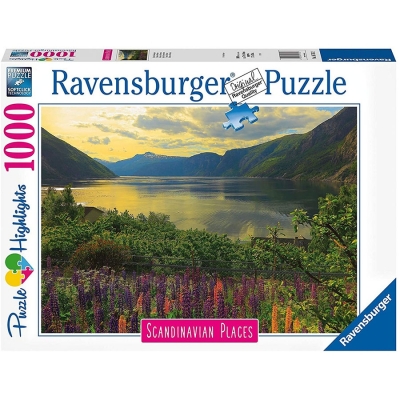 Puzzle Fiord Norvegia, 1000 piese, Ravensburger 