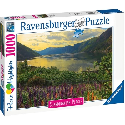 Puzzle Fiord Norvegia, 1000 piese, Ravensburger 