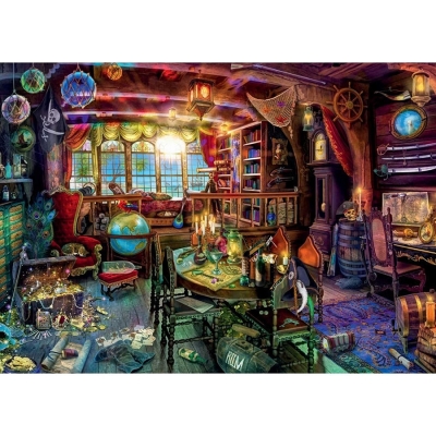 Puzzle Viata de pirat, 1000 piese, Ravensburger 