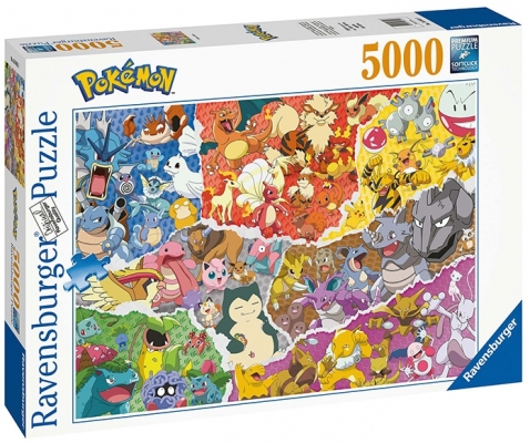 Puzzle Pokemon, 5000 Piese Ravensburger