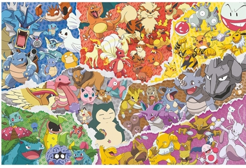 Puzzle Pokemon, 5000 Piese Ravensburger