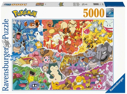 Puzzle Pokemon, 5000 Piese Ravensburger