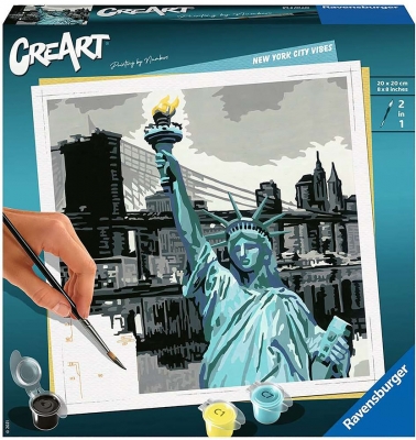 Pictura pe numere, model New York Ravensburger