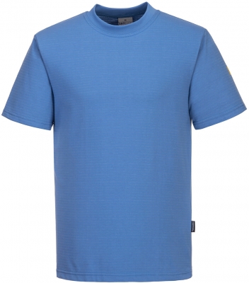 Tricou antistatic ESD, Hamilton Blue, Portwest 