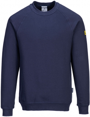 Hanorac ESD antistatic, navy, regular, Portwest