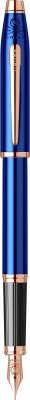 Stilou Century II Translucent Cobalt Blue Lacquer PGT Cross