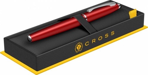 Roller Calais Matte Metallic Crimson Cross