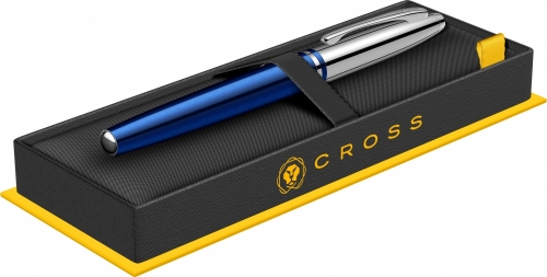 Roller Calais Blue Laquer & Chrome CT Cross
