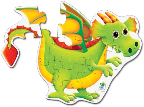 Primul meu puzzle de podea, model Dragon, The Learning Journey 