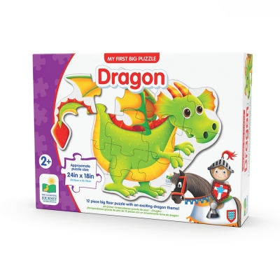 Primul meu puzzle de podea, model Dragon, The Learning Journey 