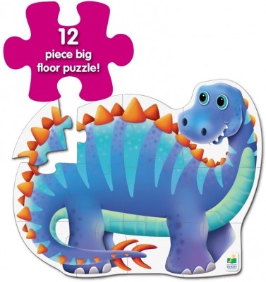 Primul meu puzzle de podea, model Dinozaur, The Learning Journey 