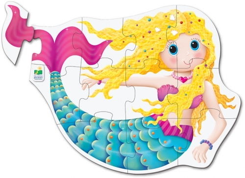 Primul meu puzzle de podea, model Sirena, The Learning Journey 