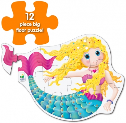 Primul meu puzzle de podea, model Sirena, The Learning Journey 
