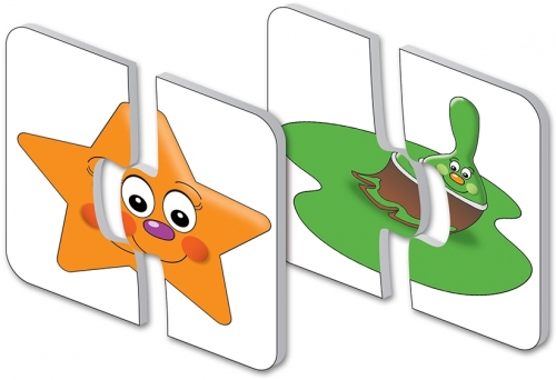 Joc de potrivire, model Culori si Forme, The Learning Journey