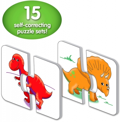 Joc de potrivire, model Dinozauri, The Learning Journey 