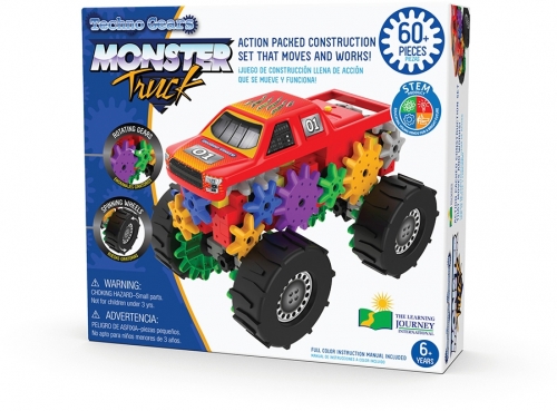 Joc de constructie, model Monster Truck, The Learning Journey