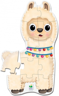 Primul meu puzzle de podea, model Lama, The Learning Journey 