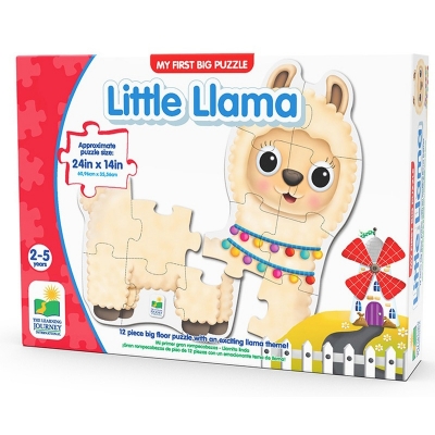 Primul meu puzzle de podea, model Lama, The Learning Journey 