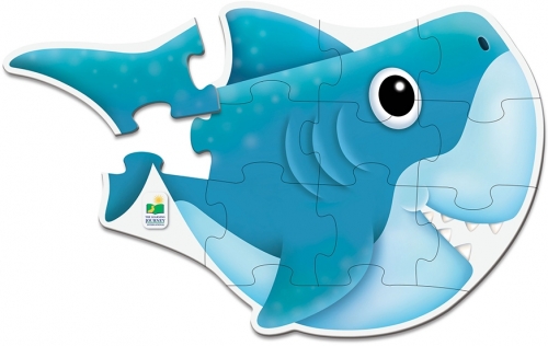 Primul meu puzzle de podea, model Rechin, The Learning Journey 