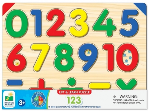 Puzzle Sa invatam numerele, The Learning Journey