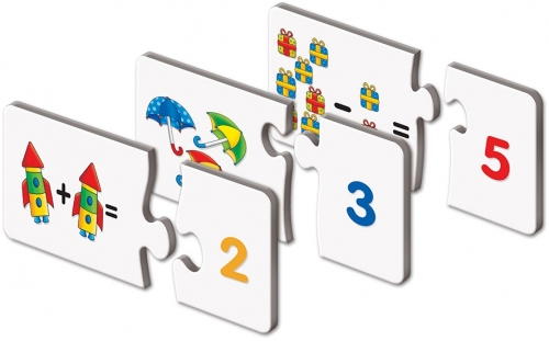Puzzle Potriveste cifrele socotind, The Learning Journey