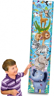 Puzzle inalt de podea, model Animale de la mici la mari, The Learning Journey 