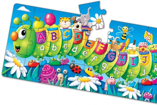 Puzzle lung de podea, model Omida ABC, The Learning Journey 