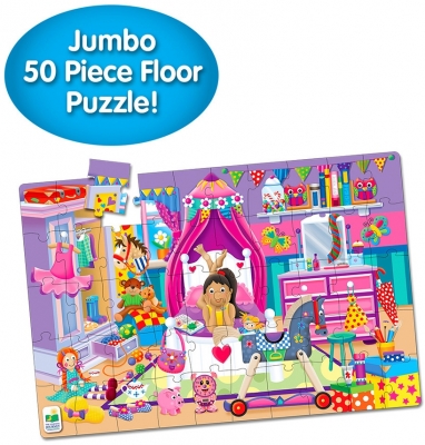 Puzzle mare de podea, model Camera mea, The Learning Journey 