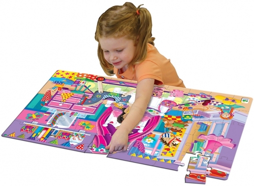 Puzzle mare de podea, model Camera mea, The Learning Journey 