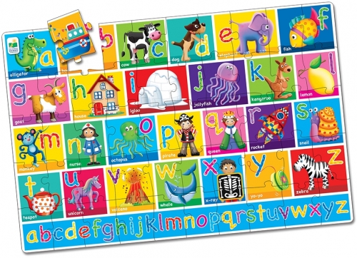 Puzzle mare de podea, model Alfabet, The Learning Journey 