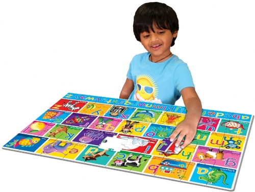 Puzzle mare de podea, model Alfabet, The Learning Journey 