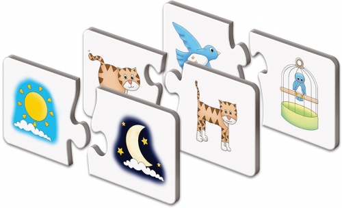 Puzzle Potriveste lucrurile opuse, The Learning Journey