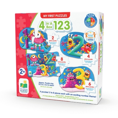 Set primele mele puzzle-uri 123, The Learning Journey 